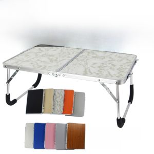 Portable Aluminum Alloy Folding Table for Traveling Camping Outdoor Eating Lightweight Handheld Desktop Picnic Table