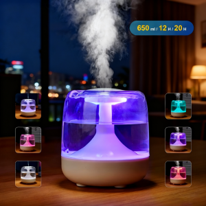 Mini humidifier Small silent big spray aromatherapy machine for bedroom USB office desktop air humidifier