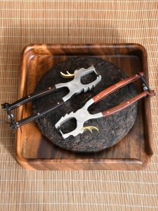 For Home 304 Stainless Steel Faucet Tea Tongs Hand Open Tea Brick White Tea Puer Tea Tea Cake Special Pry Tea Open Tea Tool