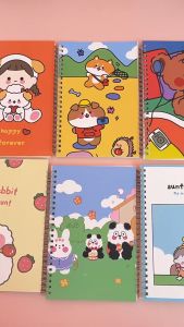 Sổ Tay Lò Xo A5 Họa Tiết Hoạt Hình Dễ Thương Sổ Còng Cute (60 Trang)