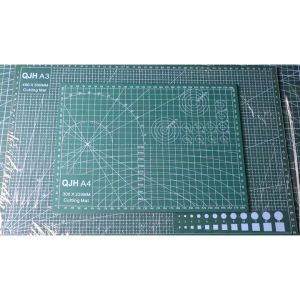 Alas Potong Kertas ( Cutting Mat ) A4 & A3 & A2 & A1 Bahan PVC Double-Side untuk potong kertas Primetec banyak warna Alas potong kertas /cutting mat / ketebalan 3lapisan 5 lapisan pvc board