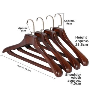 DANBIYIN | High-End Zelkova Wood Clothes Hanger