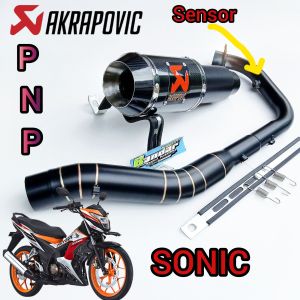 Knalpot racing Akrapovic Sonic Supra GTR CBR 150 cb150 VIXION R15 XABRE MEGAPRO BISON VERZA MX NEW MX KING GSX CBR150R CB LAMA DLL | KENALPOT AKRAPOVIC LORENZO GP M1 SUARA BULAT PADAT GAHAR UNTUK VIXION MEGAPRO R15 VERZA CBR FACELIFT MX 135 NEW FU KARBU