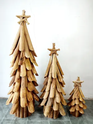 1ft 2ft 3ft Rustic Driftwood Native Christmas Tree/ Wooden Christmas Tree PRICE PER PC