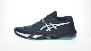 ASICS Men GEL-RESOLUTION X Tennis Shoes in Midnight/White