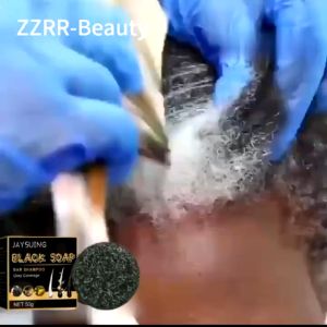 Polygonum Soap Hair Shampoo Strengthen Nourish Hair Roots Bar Gray White Hair Color To Black Shampoo Soap Hair Darkening Gray Hair Reverse Anti Loss Oil Control Hair Care 何首乌白发变黑发