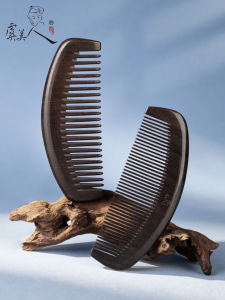 Anti-static Long Hair Massage Wooden Comb