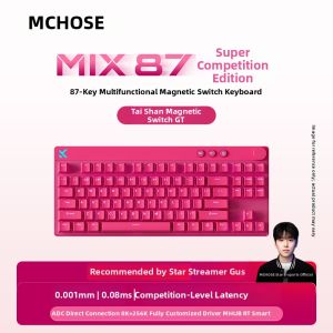 MCHOSE | Customizable Gaming Mechanical Keyboard Magnetic Axis