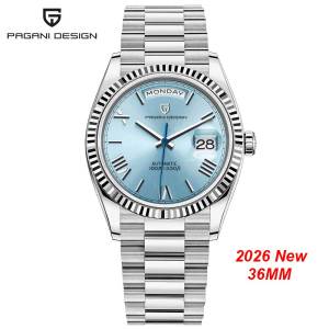 Pagani Design | PAGANI DESIGN New DD36 Gold Brown Men Watches Mechanical Top Brand Luxury Automatic Watch For Men AR Sapphire Glass Wrist Watch