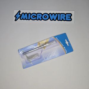 MW Precision Pen-Type Cutter Knife with 5 Extra Blades – Hobby & Craft Tool