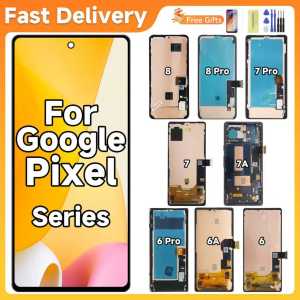 AMOLED LCD for Google Pixel 6 6A 6Pro 7 7A 7Pro 8 8A 8Pro Series LCD Display Touch Screen with Bracket