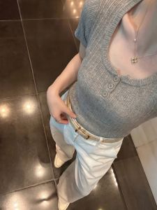 YUANYA | Shoulder Accentuated Slim Fitting Short Sleeve T-shirt