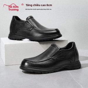 HEJINCHANG | Giày Tăng Chiều Cao Nam 8CM