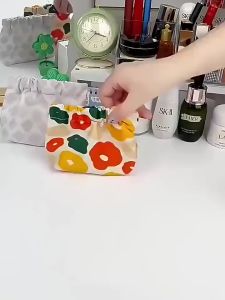 BOSSLU Tas Penyimpanan Kosmetik Lipstik Mini Pouch Tahan Air / Dompet Tas Kosmetik Mini Serbaguna