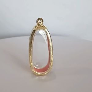 ช้างกระบี่ กรอบพระ เบอร์057 กรอบพระลีลา เม็ดขนุน กรอบทองไมครอน กรอบพระสำเร็จ