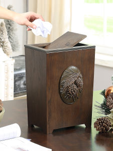 NALANDUOHAO | Creative Household Covered Trash Bin