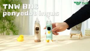 TNW BN8 Baby Nasal Aspirator Electric Penyedot Ingus Bayi Nose Cleaner Portable Baby Nose Sucker With 3 Silicone Tips