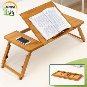 KUCA bàn học gấp gọn bàn máy tính bàn gỗ Nhật bàn đa năng