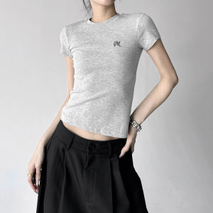 MUYUZI | Basic Short Sleeve T-Shirt