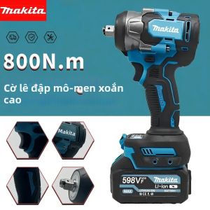 Makita | Makita 18V LXT Máy Vặn Bu Lông Không Dây Không Chổi Than 500Nm Bare Tool Để Tự Làm Việc Tháo Bu Lông Và Tháo Lắp Thiết Bị Máy Vặn Bu Lông Điện Cầm Tay