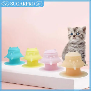 Milk Feeder Puppy Kitten Nipple Feeders 4 Silicone Nipples Feeding Station for Nursing Newborn Pet for Pet Whelping Dropshipping