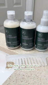 Dầu Gội Dầu Xả Paul Mitchell Lavender Mint Moisturizing Giúp Phục Hồi Cấp Ẩm Sâu - Làm Diệu - Mát Lạnh