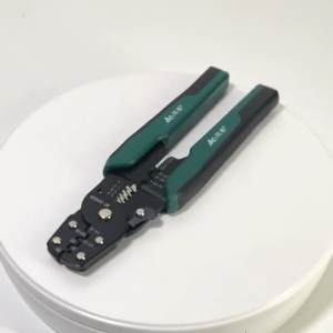 8นิ้ว คีมย้ำ หางปลา คีมปอกสายไฟ ย้ำหางปลาได้ขนาด ปอกสายไฟได้ขนาด 0.6-2.6มม wire stripper ครีมยำสายไฟ คีมย้ำสายไฟ คีมย้ำหางปลาสายไฟ คีมย้ำหางปลาไฟฟ้า