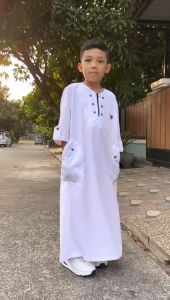 Jubah Anak Laki-Laki Terbaru: Pakaian Muslim Anak Usia 2-12 Tahun