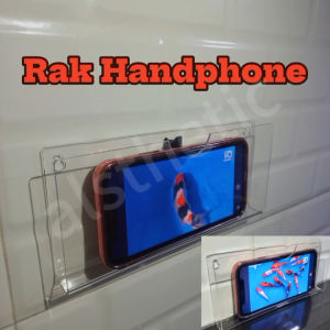 Rak hp Rak tempat hp tempel dinding