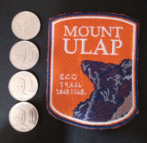 Mount Ulap Embroidered Travel Patch
