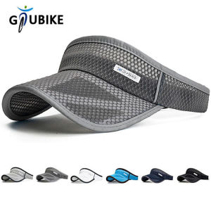 GTUBIKE Stretchy Visor Long Brim Empty Top Hat Summer UV Protection Men Sun Hats Cycling Running Sports Golf Visor Cap