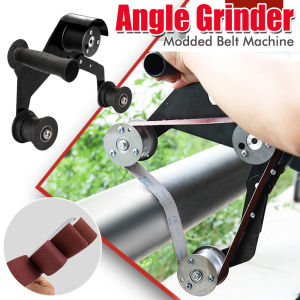 M10/M14 Angle Grinder Belt Sander Adapter5PCS Sanding Belt Kit for Wood/Metal PolishingFall Tools & Home Improvement Accessory