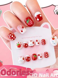 Cute Cartoon Rabbit Design Nail Stickers For Children