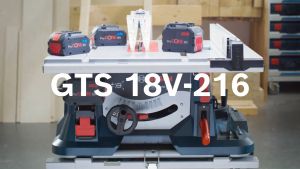 BOSCH GTS 18V-216 - GERGAJI MEJA BATERI / CORDLESS TABLE SAW