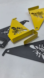 2PCS Beehive Frame Holder Rak Bingkai Sarang Lebah Universal Untuk Periksa Kotak Lebah / Bahan Besi