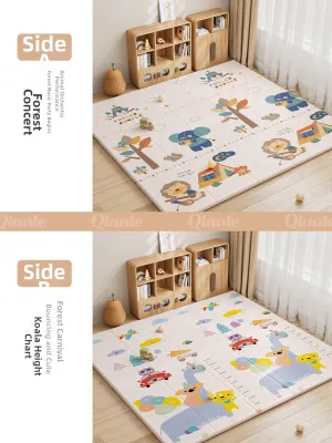 QIAOLEXIONG | Foldable Non-toxic Thick Baby Crawl Mat