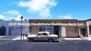 Quạt Đeo Cổ Không Cánh 360 Độ: Siêu Mát với Kết Cấu Dẫn Gió Dốc Nghiêng Loại Tốt