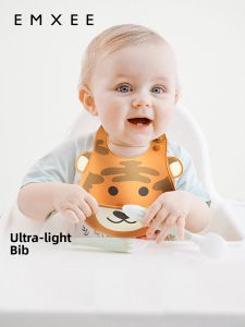 EMXEE | Waterproof Dirt-Resistant 3D Baby Bib