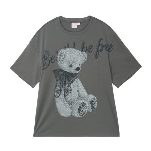 LALABOBO | Retro Stylish Slim-fit Short-sleeved T-shirt