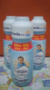 Cussons Baby Powder/Bedak Bayi Cussons 350 gram +100 gram Extra
