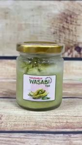 Mù Tạt Tươi từ củ wasabi chiết lọ thủy tinh 100G - HÀNG ĐÔNG LẠNH CHỈ GIAO HCM