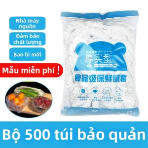 QIAOPIDIANDIAN | Nắp Bát Bảo Quản Thực Phẩm Co Dãn 500 Cái