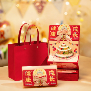 LORiCA | Baby Full Moon Creative Premium Red Envelope