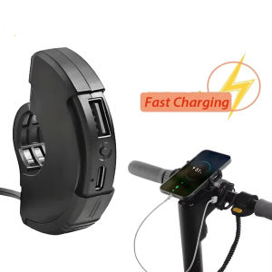 For Ninebot Max G30/G30D Electric Scooter Usb Fast Charger Cell Phone Port Power Outlet Waterproof Socket Chargers Plug Adapters
