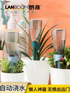 Automatic Drip Irrigation Watering Device Adjustable Timing Lazy Mans Flower Watering Tool Home Garden Hydroponics System