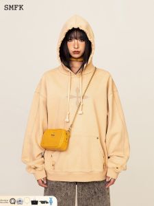 SMFK | Classic Cross Flower Graffiti Wild Camp Hoodie Loose Fit Womens Spring