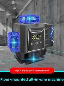 Infrared Level High Precision Strong Light Hairline Rule Flat Water Twelve Lines Laser Post Wall Green Light Outdoor 12 Lines