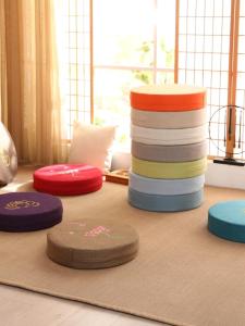 Modern Minimalist Tatami Zafu Cushion Toilet Seat Cover Balcony Removable And Washable Meditation Pad Lazy Floor Cushion