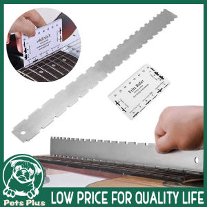 ★Same Day Shipping★ Guitar Neck Notched Ruler Tool Silver Stainless Steel Guitar Neck Notched Straight Edge Tool Guitarra Accessories Guitar-Ruler-Kit