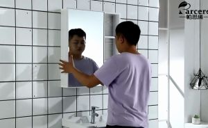 ตู้เก็บของ ตู้เก็บของติดผนัง ตู้เก็บของห้องน้ำ ตู้กระจกห้องน้ำ ตู้ลอยติดผนัง ตู้เก็บของพร้อมกระจก พร้อมชั้นวาง ตู้กระจกอัจฉริยะ